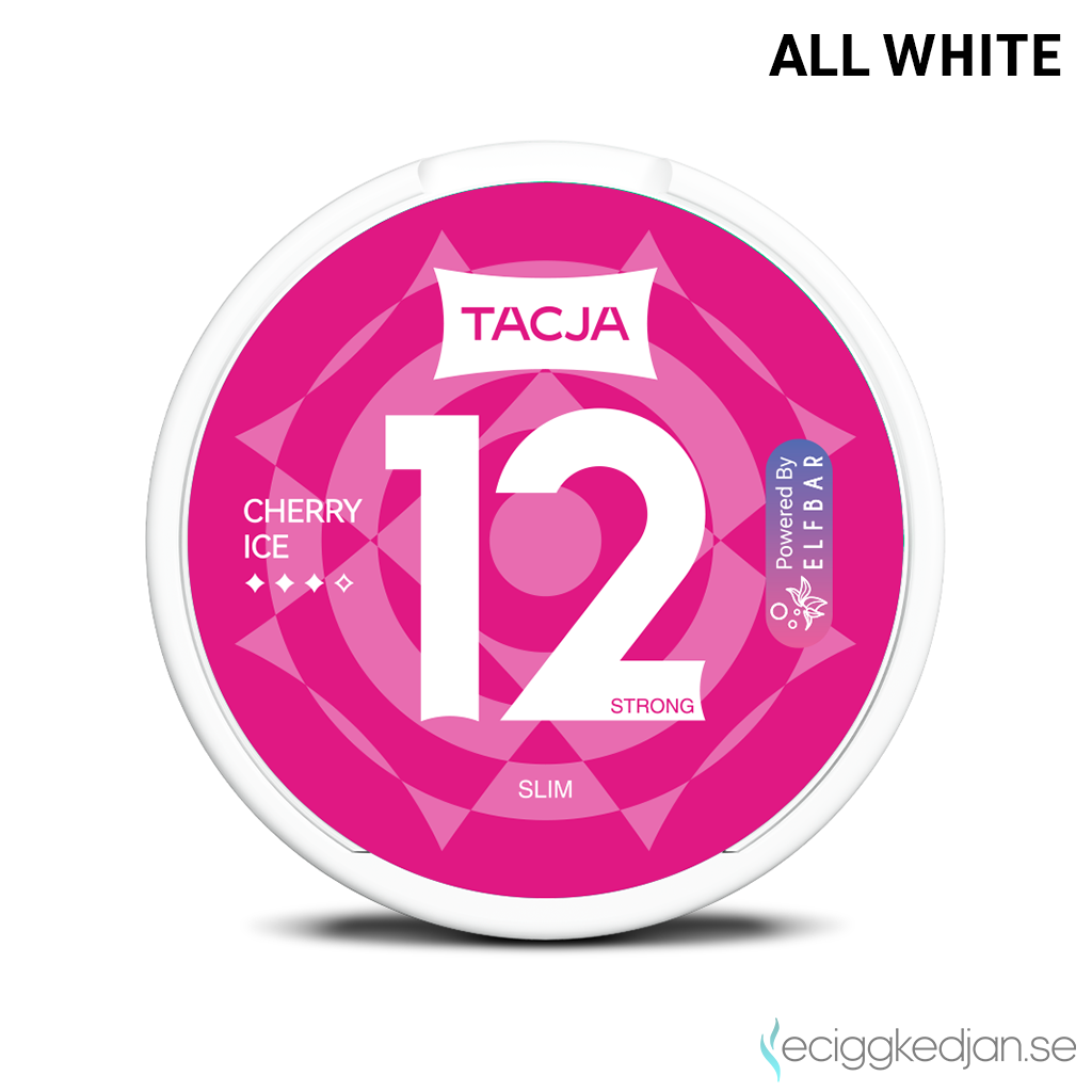 Tacja Slim | Cherry Ice | All White | 12mg