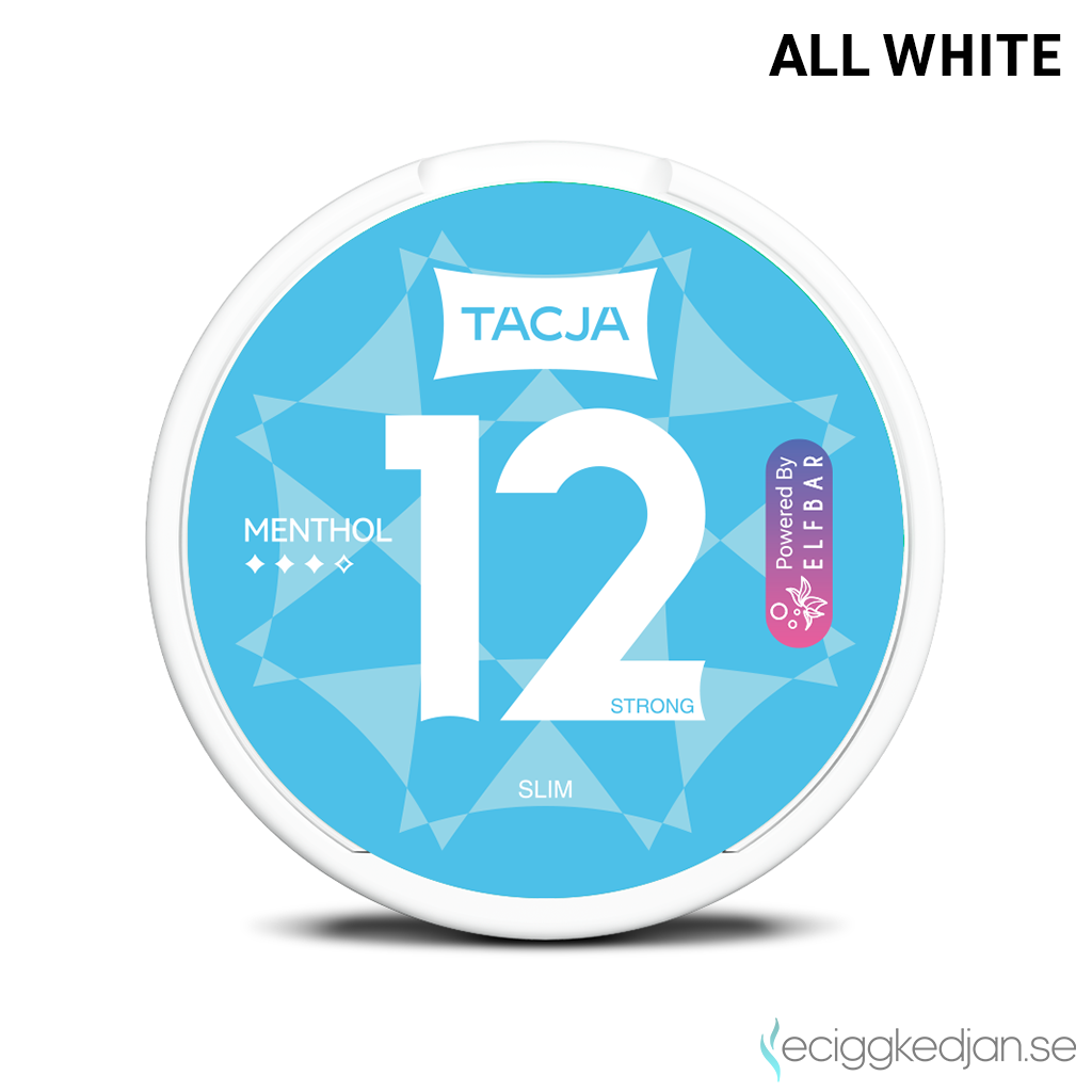 Tacja Slim | Menthol | All White | 12mg