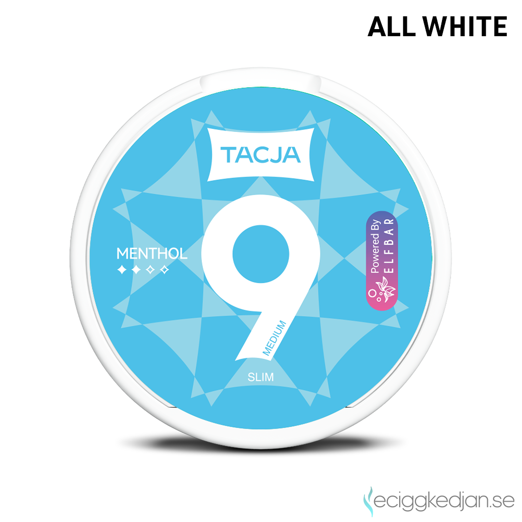 Tacja Slim | Menthol | All White | 9mg