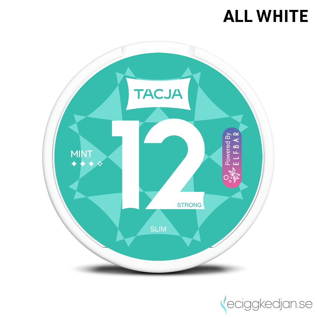 Tacja Slim | Mint | All White | 12mg