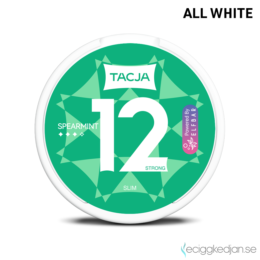 Tacja Slim | Spearmint | All White | 12mg