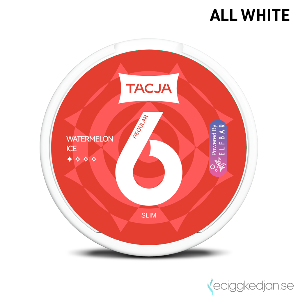 Tacja Slim | Watermelon Ice | All White | 6mg