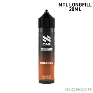 N One | Tobacco | MTL | 20ml Longfill