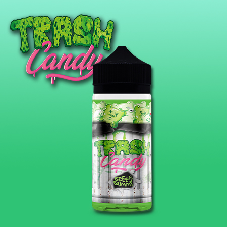 Trash Candy Gummy Edition | Green | 100ml Shortfill