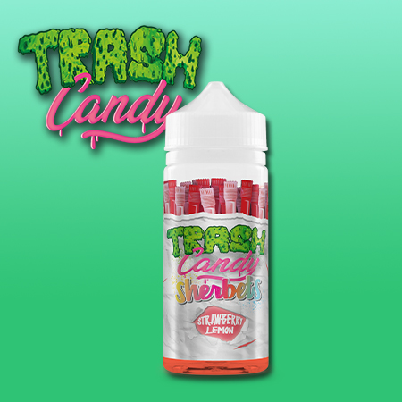 Trash Candy Sherbets | Strawberry Lemon | 100ml Shortfill