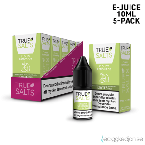 True Salts | Cloudy Lemonade | 10ml E-Juice | 14.5mg Saltnikotin | 5pack