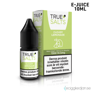 True Salts | Cloudy Lemonade | 10ml E-Juice | 14.5mg Saltnikotin