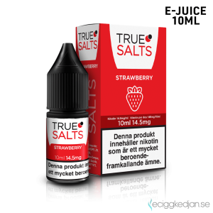 True Salts | Strawberry | 10ml E-Juice | 14.5mg Saltnikotin