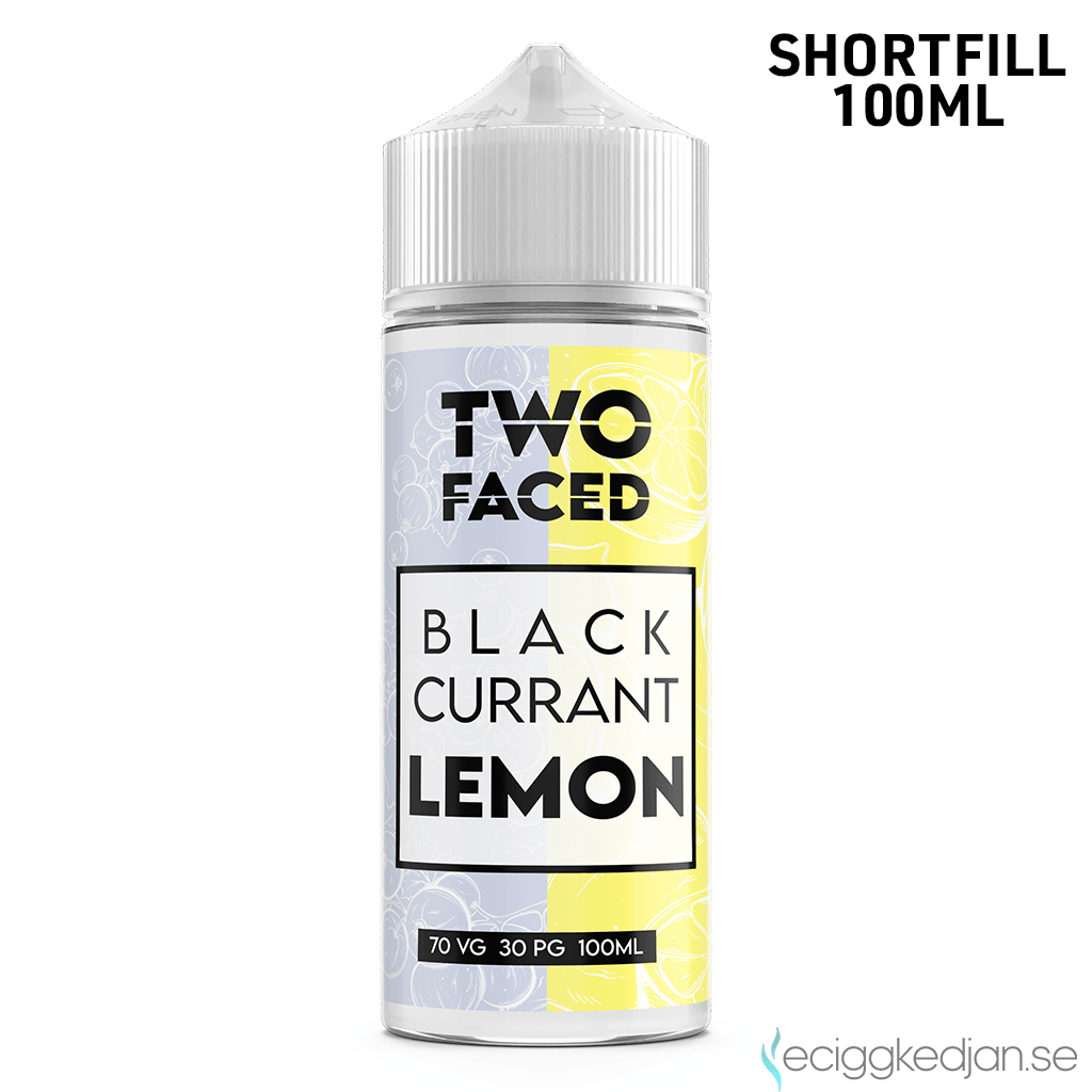 Two Faced | Blackcurrant Lemon |100ml Shortfill