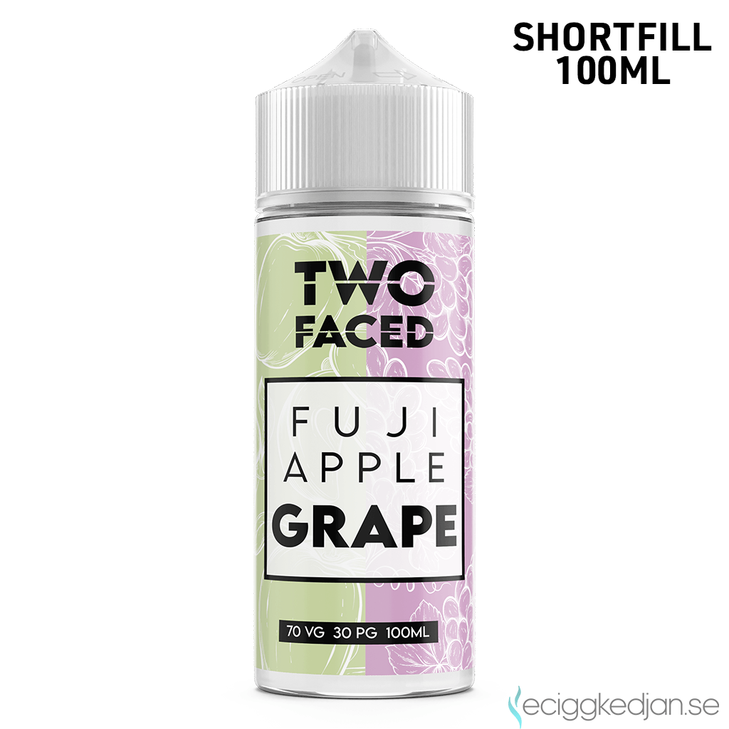 Two Faced | Fuji Apple Grape |100ml Shortfill