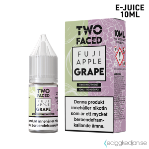 Two Faced | Fuji Apple Grape | 10ml E-Juice | 14mg Saltnikotin
