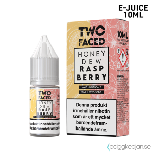 Two Faced | Honeydew Raspberry | 10ml E-Juice | 14mg Saltnikotin