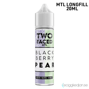 Two Faced | Blackberry Pear | MTL | 20ml LONG FILL