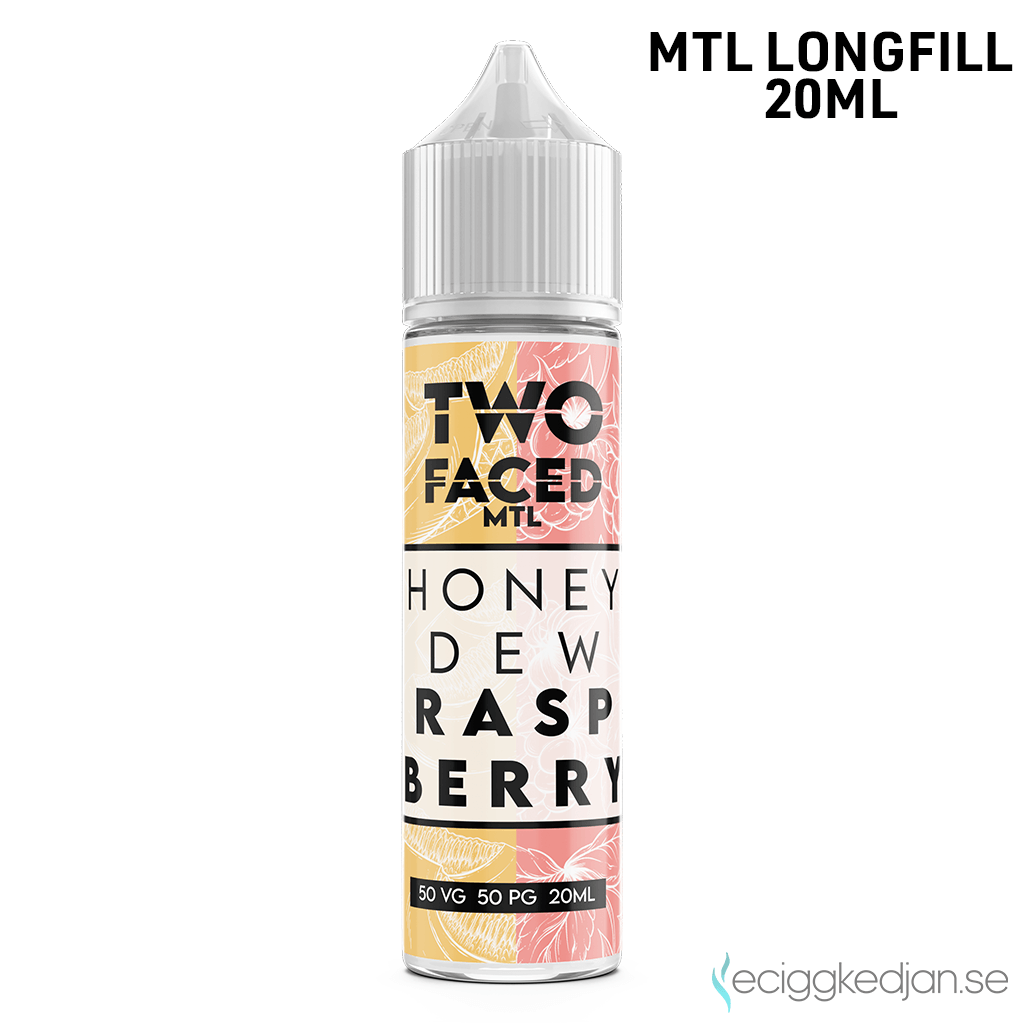 Two Faced | Honeydew Raspberry | MTL | 20ml LONG FILL