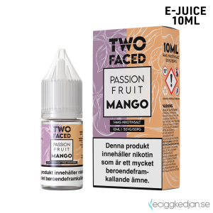 Two Faced | Passion Fruit Mango | 10ml E-Juice | 14mg Saltnikotin