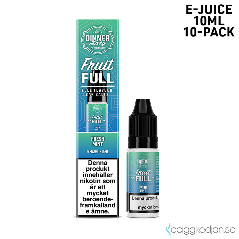 Dinner Bar Salts | Fresh Mint | 10ml E-Juice | 14mg Saltnikotin | 10pack