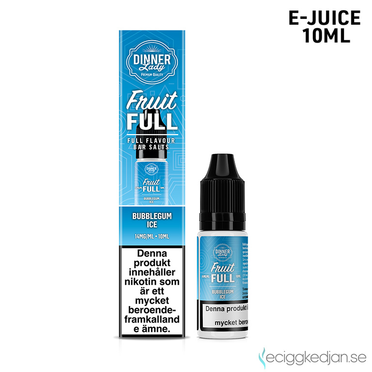 Dinner Bar Salts | Bubblegum Ice | 10ml E-Juice | 14mg Saltnikotin