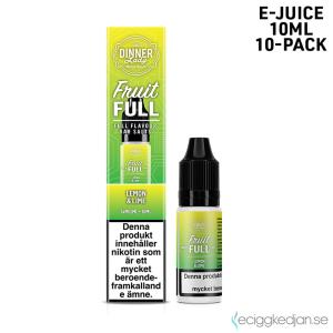 Dinner Bar Salts | Lemon Lime | 10ml E-Juice | 14mg Saltnikotin | 10pack