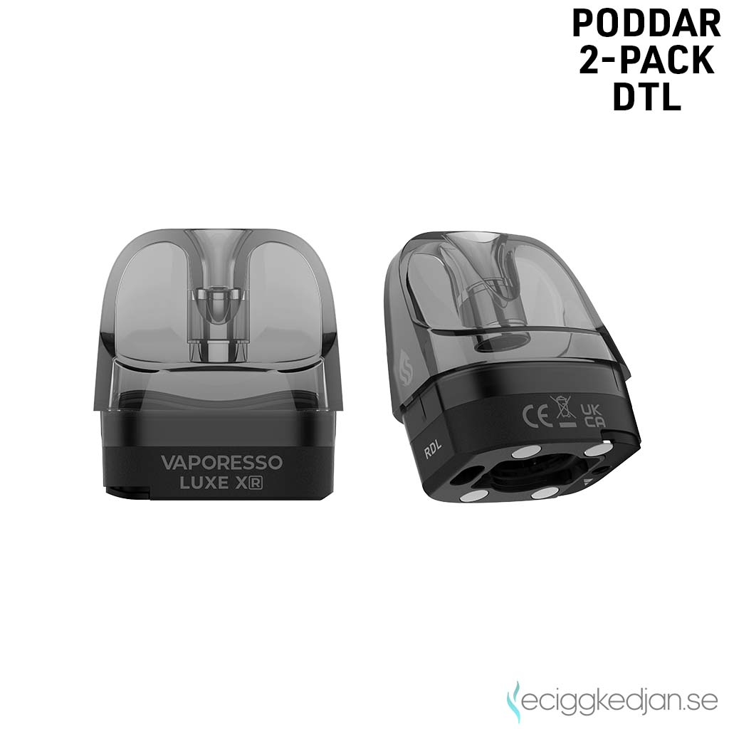 Vaporesso | Luxe XR Empty Pod | 5ml | 2-pack