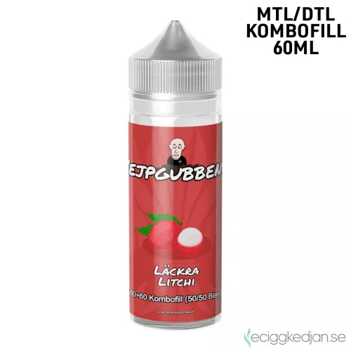 Vejpgubbens | Läckra Litchi | 60ml Kombofill