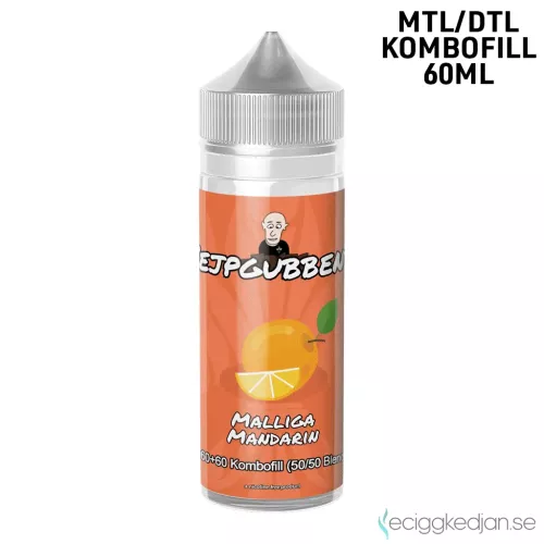Vejpgubbens | Malliga Mandarin | 60ml Kombofill