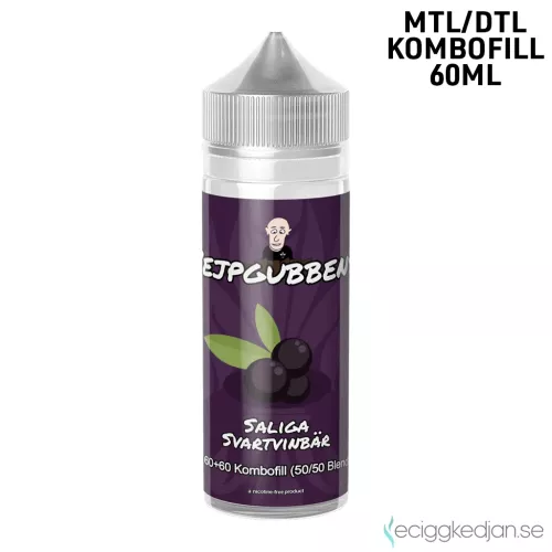 Vejpgubbens | Saliga Svartvinbär | 60ml Kombofill