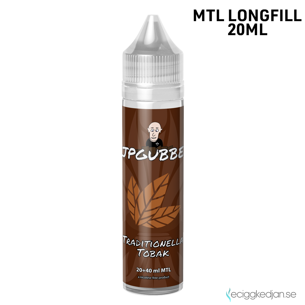 Vejpgubbens | Traditionella Tobak | MTL | 20ml LONG FILL