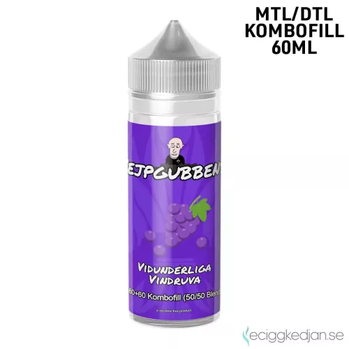 Vejpgubbens | Vidunderliga Vindruva | 60ml Kombofill