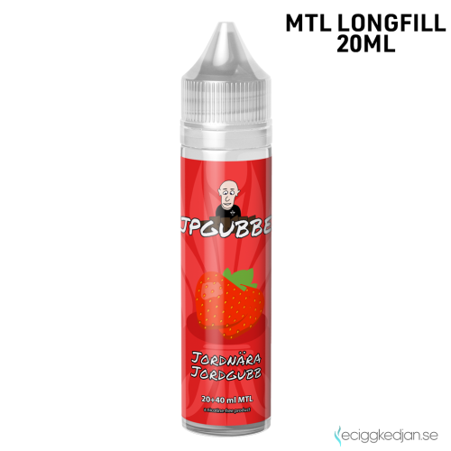 Vejpgubbens | Jordnära Jordgubb | MTL | 20ml LONG FILL