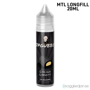 Vejpgubbens | Livliga Lakrits | MTL | 20ml LONG FILL