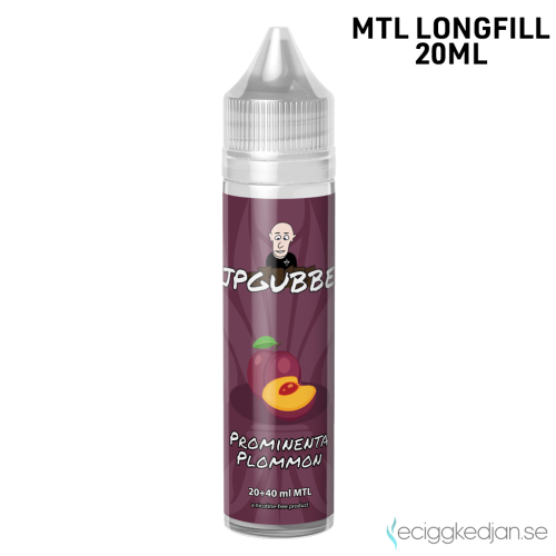 Vejpgubbens | Prominenta Plommon | MTL | 20ml LONG FILL