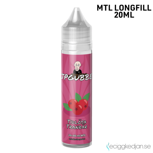 Vejpgubbens | Tidlösa Tranbär | MTL | 20ml LONG FILL