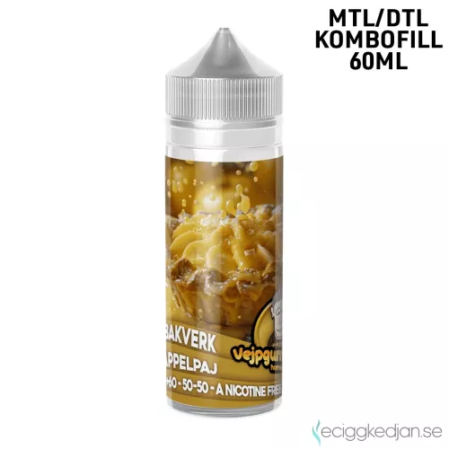 Vejpgummans Bakverk | Äppelpaj | 60ml Kombofill