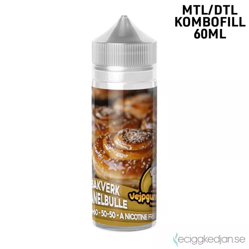 Vejpgummans Bakverk | Kanelbulle | 60ml Kombofill