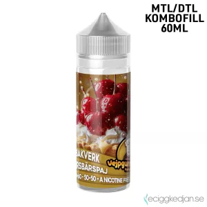 Vejpgummans Bakverk | Körsbärspaj | 60ml Kombofill