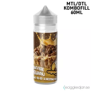 Vejpgummans Bakverk | Pekanpaj | 60ml Kombofill