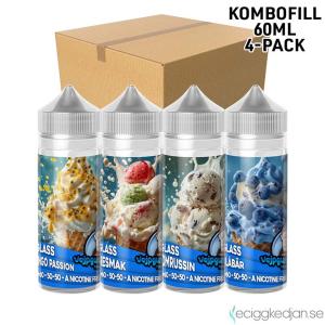 Vejpgummans Glass | Komplett Pack | 4st*Kombofill 60ml