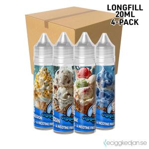 Vejpgummans Glass | Komplett Pack | 4st*Longfill 20ml