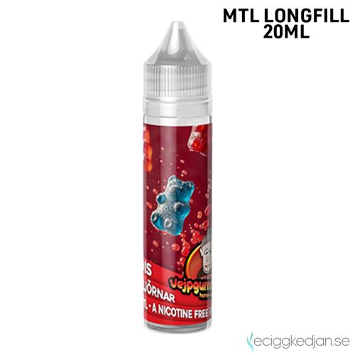 Vejpgummans Godis | Gummibjörnar | MTL | 20ml LONG FILL