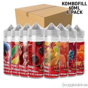 Vejpgummans Godis | Komplett Pack | 8st*Kombofill 60ml
