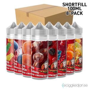 Vejpgummans Godis | Komplett Pack | 8st*Shortfill 100ml