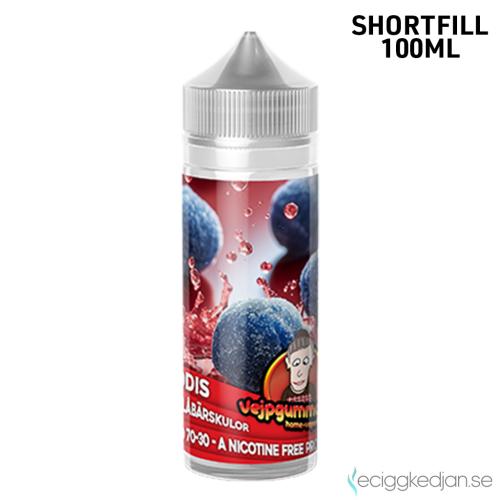 Vejpgummans Godis | Sura Blåbärskulor |100ml Shortfill
