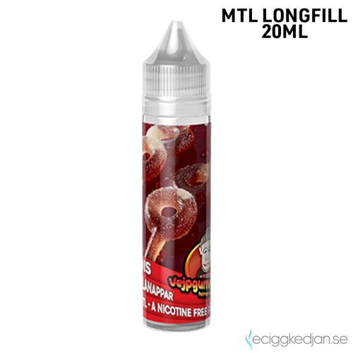 Vejpgummans Godis | Sura Colanappar | MTL | 20ml LONG FILL