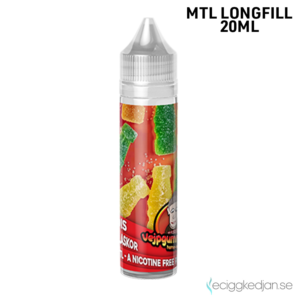 Vejpgummans Godis | Trocaflaskor | MTL | 20ml LONG FILL