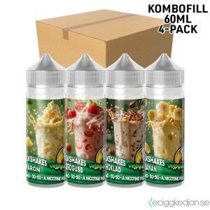 Vejpgummans Milkshakes | Komplett Pack | 4st*Kombofill 60ml