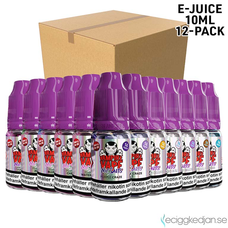 Vampire Vape 14mg Nikotinsalt | Komplett Pack | 12*1