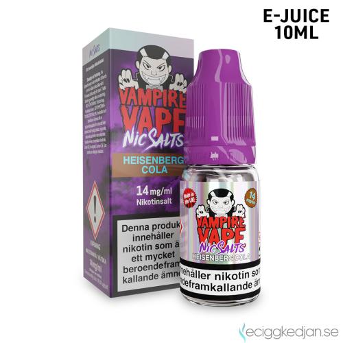 Vampire Vape | Heisenberg Cola | 10ml E-Juice | 14mg Saltnikotin