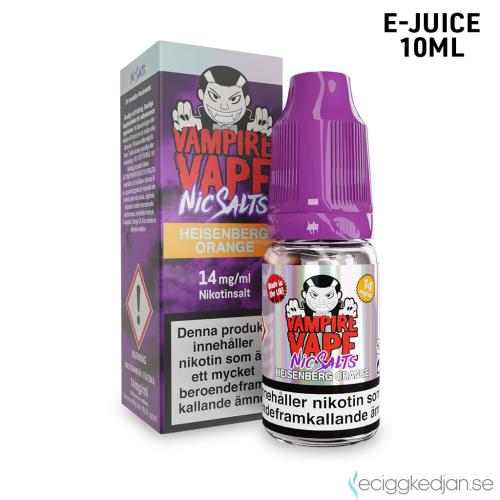 Vampire Vape | Heisenberg Orange | 10ml E-Juice | 14mg Saltnikotin
