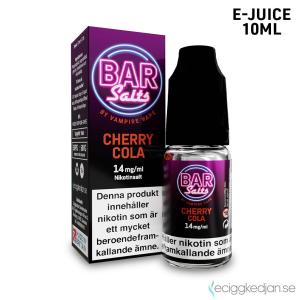 Bar Salts | Cherry Cola | 10ml E-Juice | 14mg Saltnikotin