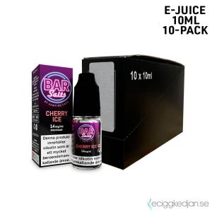 Bar Salts | Cherry Ice | 10ml E-Juice | 14mg Saltnikotin | 10pack
